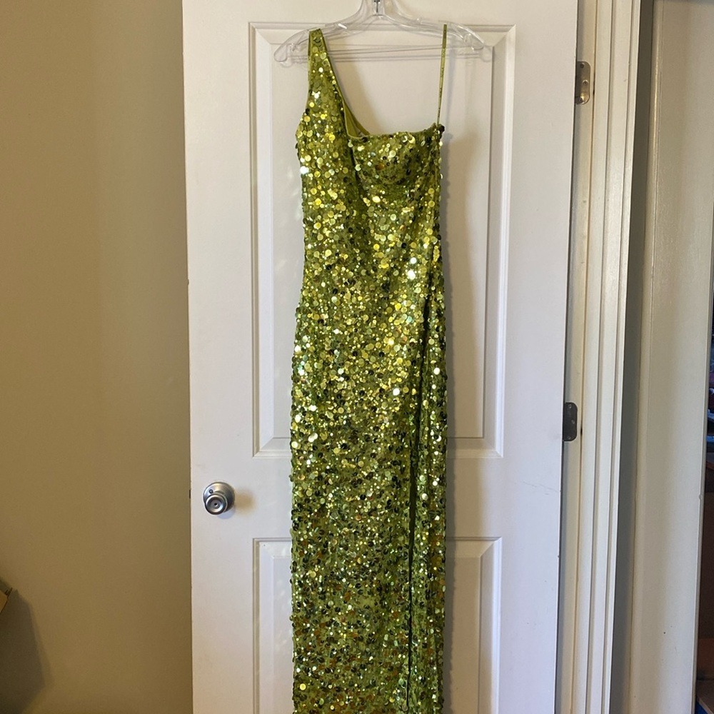 Mermaid Green Prom Dress